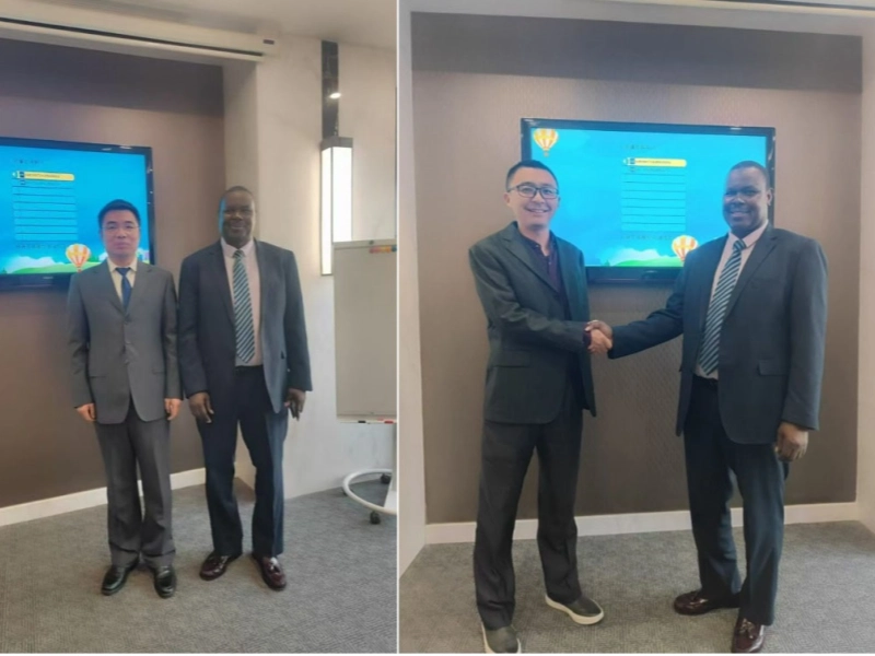 Nigerian Ambassador to China Mr. Babagana Wakil Visits Qingdao Allian Power