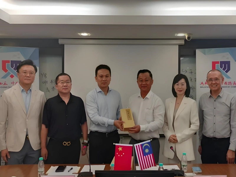 AllianPower Delegation Visits Malaysia-China Chamber of Commerce (MCCC), Achieving Practical Outcomes